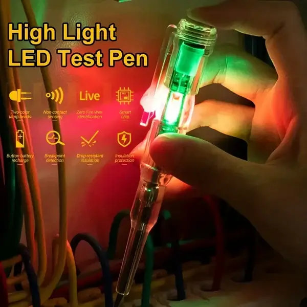 Multifunction Dual LED AC-DC Light Tester Pen