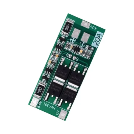 2S 20A 7.4V 8.4V 18650 Lithium Battery Protection Board