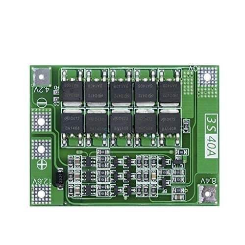 12.6V BMS 3S 40A 18650 Lithium Battery Protection Board