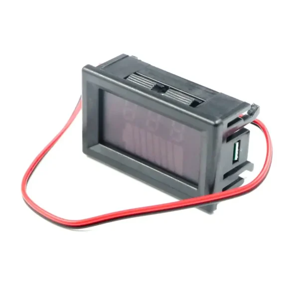 12V to 60V DC Lead Acid / Lithium Battery Capacity and Voltage Indicator