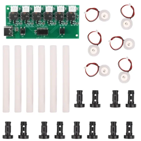 6-in-1 Type-C DC 5V Humidifier USB spray module Full Kit DIY