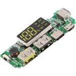 18650 5V 2.4A Dual USB + Type-C + Micro + Lightning/Apple USB Power Bank Module With LED Display