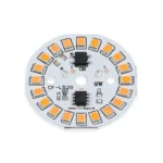 9W 220VAC YELLOW DOB LED