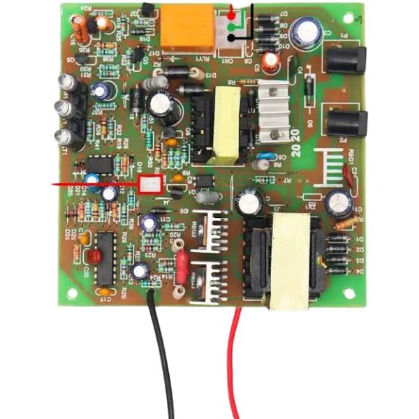45 watt complete inverter circuit motherboard with inbuilt battery charging module