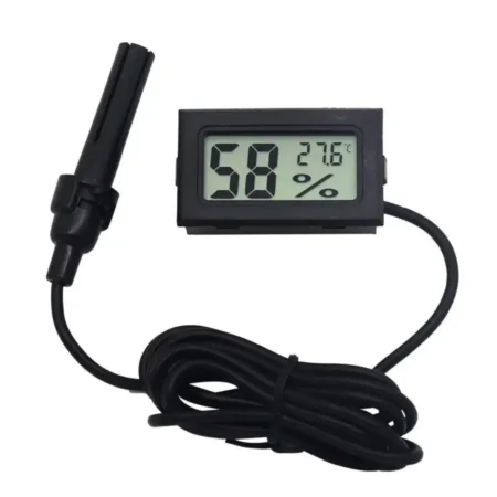 Mini LCD Digital Thermometer/Hydrometer Temperature Sensor With Probe [Type-2]