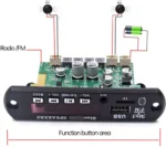 Gold-AP55 Audio Music Player: 2x50W Dual Board With Built In Bluetooth, USB, SD-Card Slot & Remote