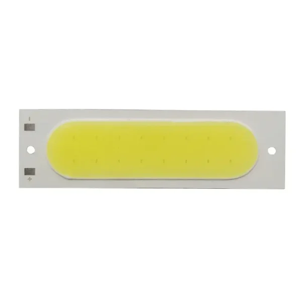 3.7V-4V Capsule Shape COB LED Light Cool White