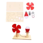 DIY Wooden Wind Turbine Mill Kit