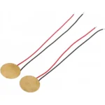 20mm Piezoelectric Sensor/Transducer/Buzzer/Plate : Pack Of 1