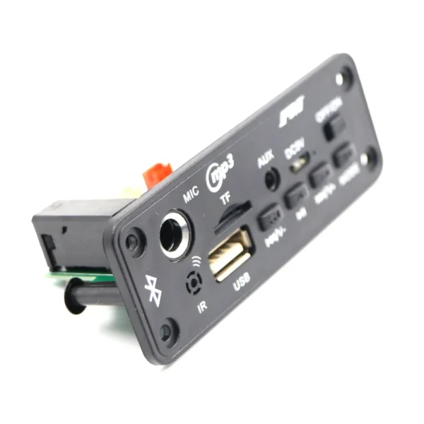BT Panel - DIY Stereo Board With Built In MIC Slot, Bluetooth,FM,USB,SD-Card Slot,Aux,Amplifier & With IR