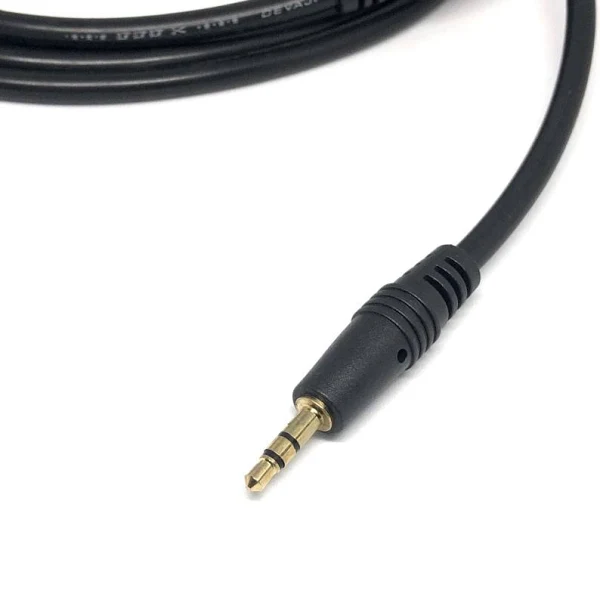 3.5mm Male To Male 1 Mtr. Stereo Aux Audio Cable