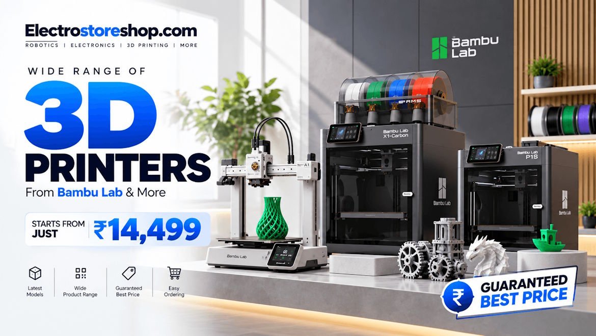 Discover robotics parts and electronic accessories