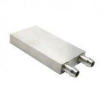 40Ã—80 mm Aluminium Water Cooling Block