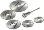 6pcs Mini HSS Saw Blade Circular Set