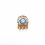 47k ohm Dual Gang Rotary Potentiometer 6 Pin D Type Shaft
