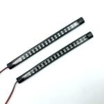 12V Red-Blue 2 IN 1 Flashing DRL Strip Light