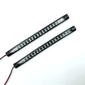 12V Red-Blue 2 IN 1 Flashing DRL Strip Light