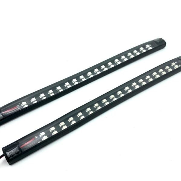 12V Red-Blue 2 IN 1 Flashing DRL Strip Light