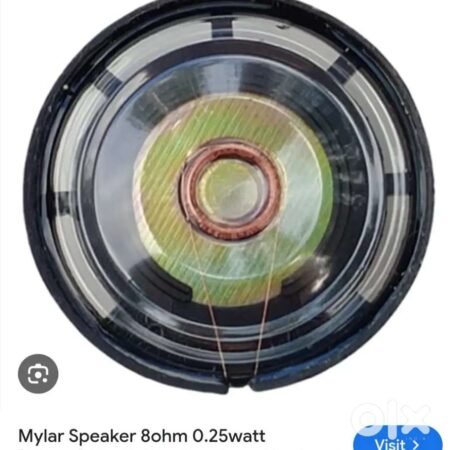 Mylar Speaker 8ohm 0.25watt [40mm] Plastic Toy Speaker