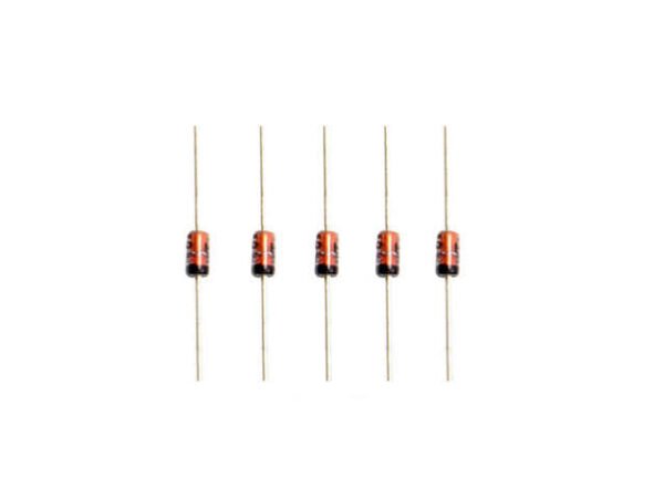 Pack Of 5: 3.1V 1N4734 Zener Diode Through Hole